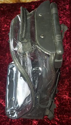 Clear Wheeled Backpack
