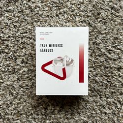 White Bluetooth Wireless Earbuds