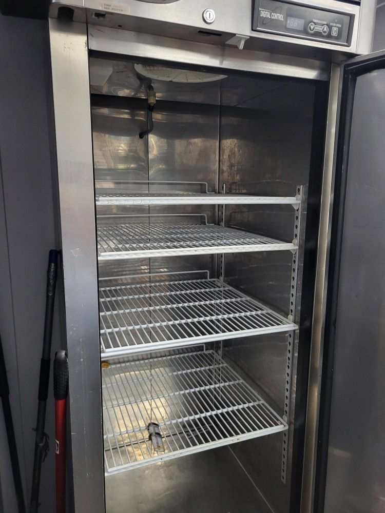 Refrigerator Upright Must Go.