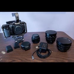 BlackMagic Pocket Cinima Camera 4k +lens
