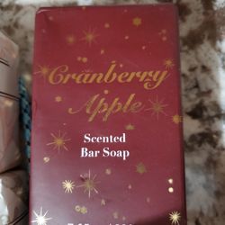 New Cranberry Apple Soap