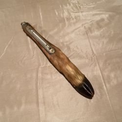 Taxidermy Vintage Hunting Thermometer Whitetail Deer Stag Hoof Cabin Decor