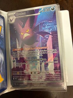 Pokémon Crobat 093/086 Illustration Rare Holo – new