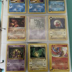 Pokeman First & Second Edition Cards-192 In Total 