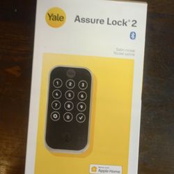 YALE ASSURE LOCK 2 Smart Deadbolt W Bluetooth CAPABILITY 