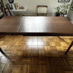 Brown Dining Table 72” Sale For This Weekend Only 