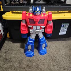 Transformers Optimus Prime Rescue Bots