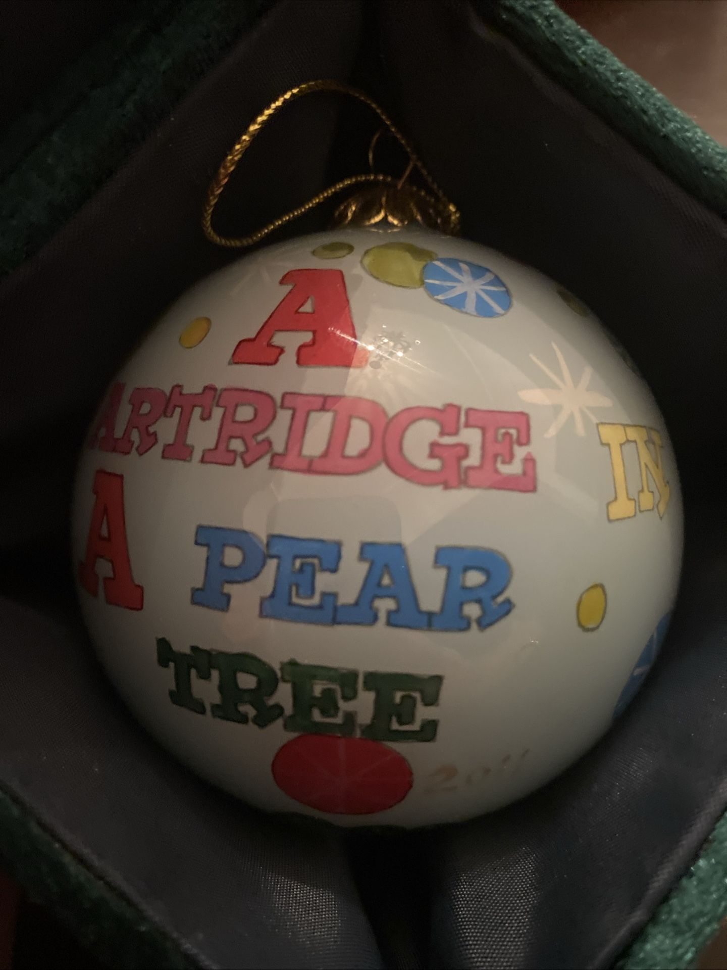 Glass Li Bien Holiday Christmas Ornaments