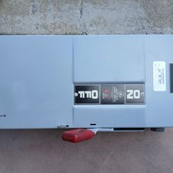 100 Amp 600 Volt 3 Pole Fused Disconnect 