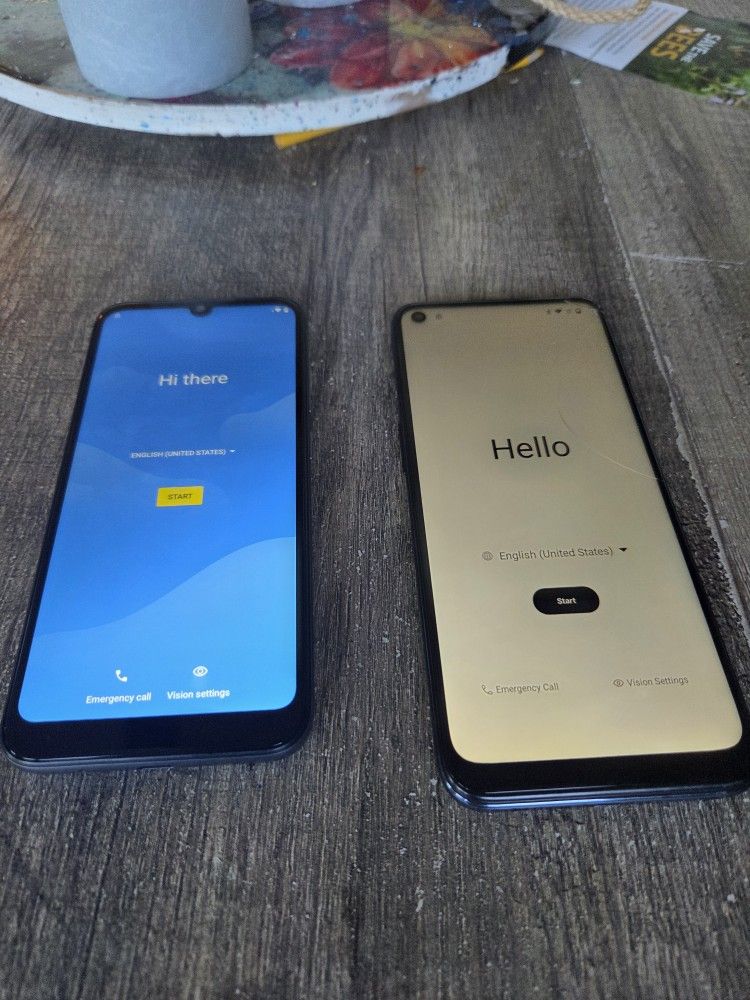 2 Smart Phones **LOCKED**