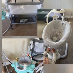 Baby Bundle . Swing,bassinet & Jumper 