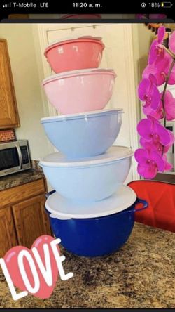 Bowls Tupperware