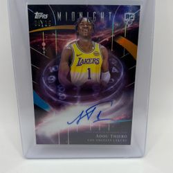 2025 Stroke Of Midnight Adou Thiero Auto (9/25)