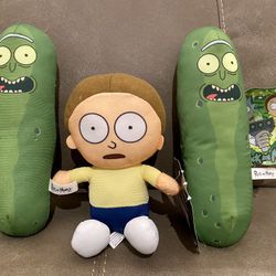 Rick & Morty Plush Dolls