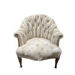 Vintage Project Tufted Child's Arm Chair