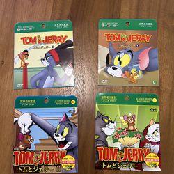 4 DVDs Tom & Jerry classic (brand new) Official product from Japan