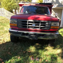 1998   7.3 turbo diesel ford F350 hd Dump Truck