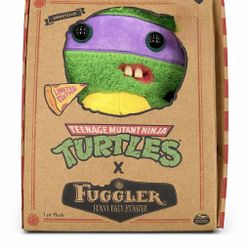 Teenage Mutant Ninja Turtles x Fuggler Donatello Plush – Limited Edition (New in Box)