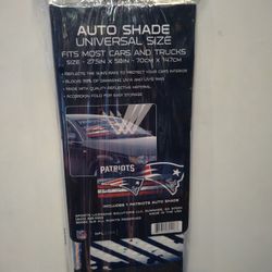 New England Patriots Auto Shade