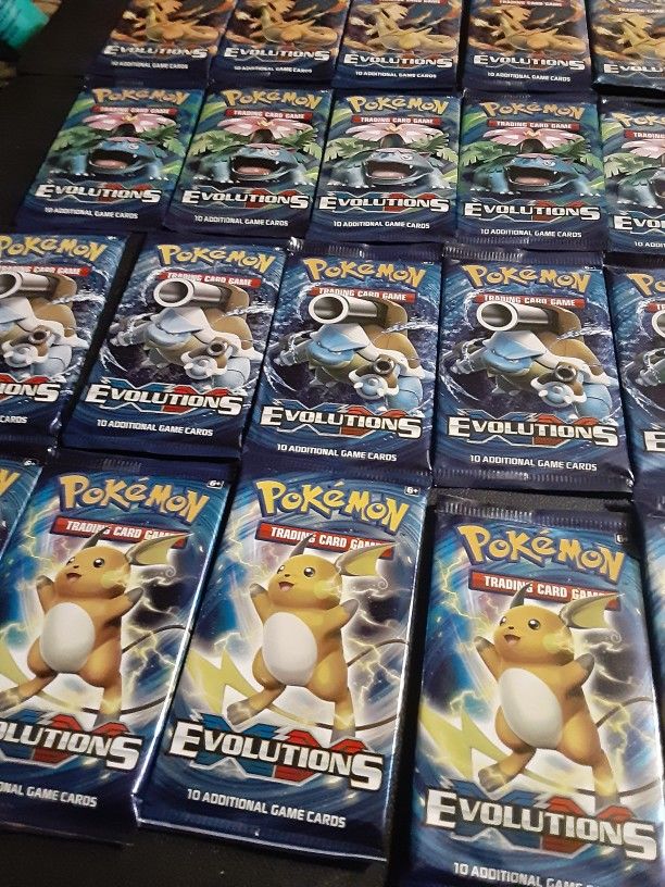 Pokemon Evolutions packs