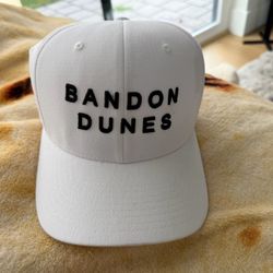 Bandon Dunes Hat White Snap back Travis Mathew’s golf