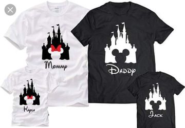 Disney family vacation shirts personalized