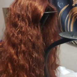 Brand New ♥️ Red Wig..So Beautiful And Long.. OBO ❤️