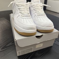 Air Force 1 ‘07 White/White-Gum Light Brown