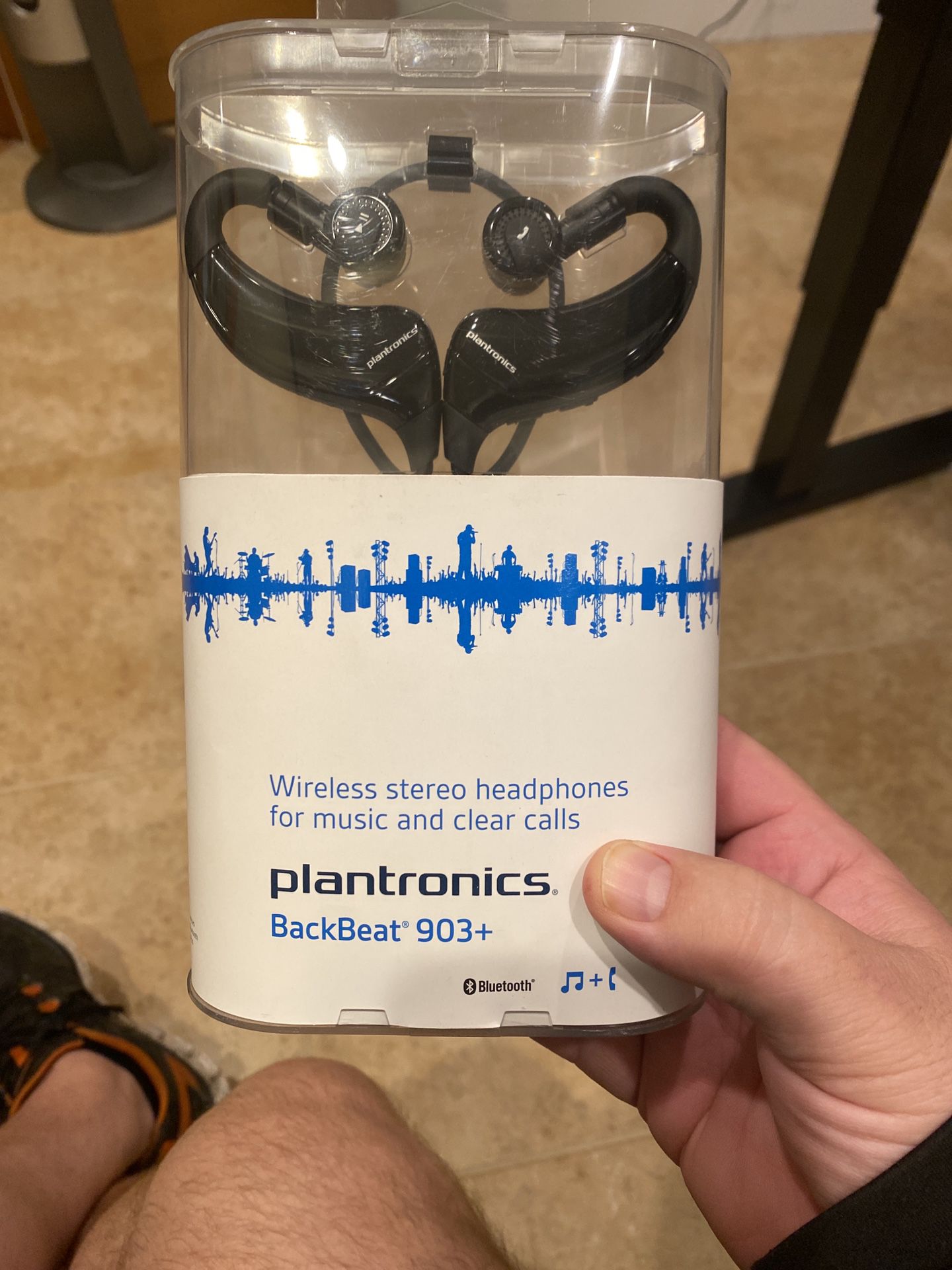 Plantronics Backbeat 903+ Bluetooth Headphones with Mic