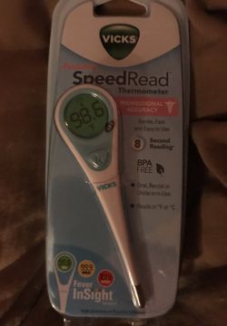 Vicks Speed read thermometer