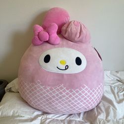 Hello Kitty Sanrio My Melody Ice Cream Squishmallow 20 inch