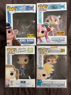 Funko Pops FOR SALE! Disney / Nickelodeon / Anime / Movies 