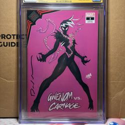 CGC Signed David Nakayama Marvel Comic Bundle – Spider-Man 9.6 + Gwenom vs Carnage 9.4