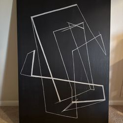 Bobby Berk Lines And Distance 2 On Canvas By Bobby Berk Painting