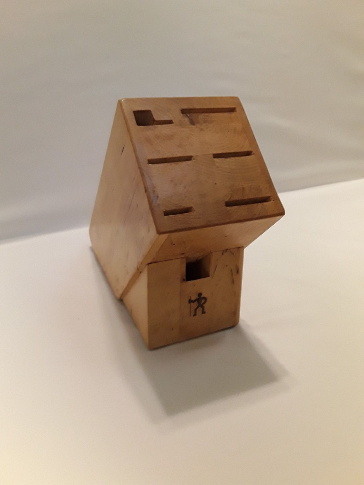 J.A. Henckels International Classic 7-Slot Hardwood Knife Block