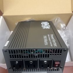Tripp Lite PV700HF Compact Inverter 700W 12V DC to AC 120V 5-15R 3 Outlet