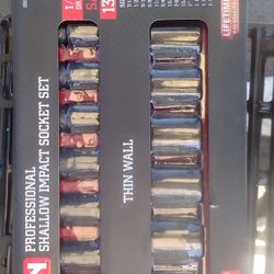 Icon Shallow Impact Socket Set