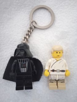 Darth Vader Keychain Luke Skywalker Lego Mini Figs Figures Star Wars