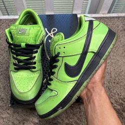 The Powerpuff Girls x Dunk Low Pro SB Qs Buttercup 