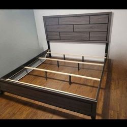 King Bed Frame And Box Spring
