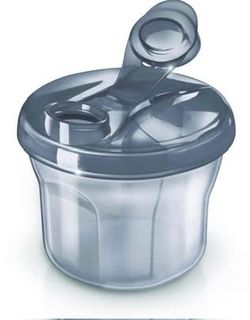 Philips AVENT Powder Formula Dispenser And Snack Cup For Unisex Baby, Grey