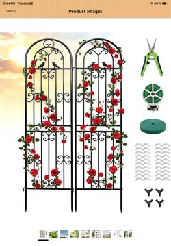 Metal Garden Trellis