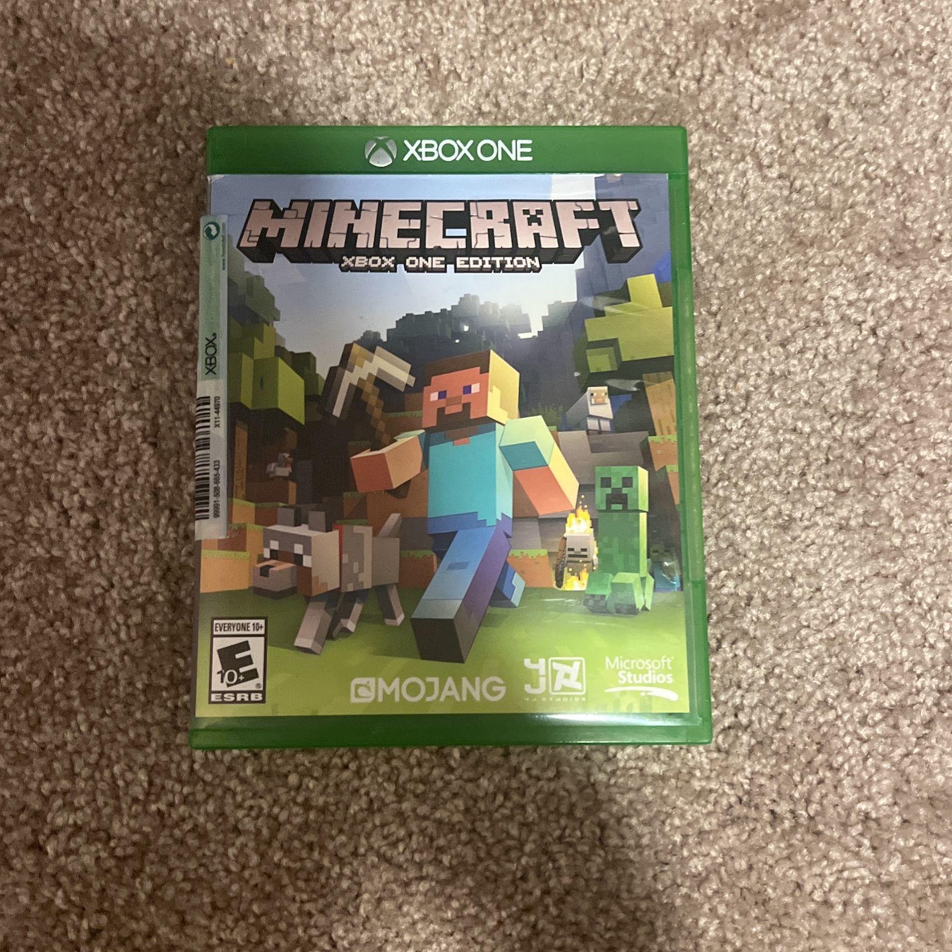 Minecraft Xbox One Edition *rare game*