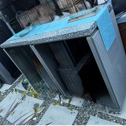 Customizable Mobile Workstation w/ Pegboard Panels (Commercial Grade) — 2 Available