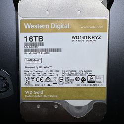 Western Digital Gold 16 TB