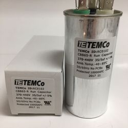 35/5 MFD uF Dual Run Capacitor 370-440 VAC 50-60Hz HVAC MOTOR FAN