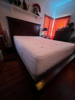 IKEA Queen size semi-firm mattress