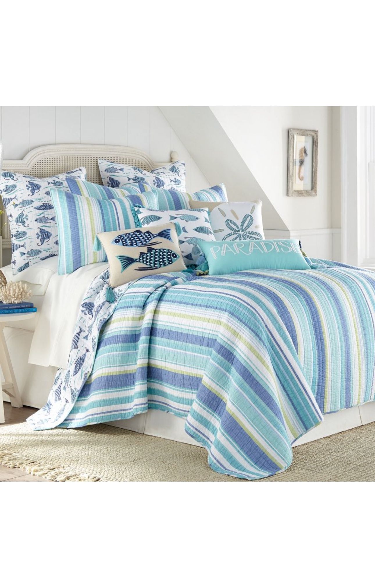 Levtex Laida Beach Quilt Set