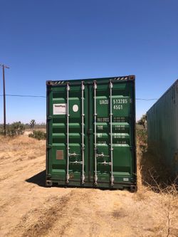 Storage shipping containers, local yard located in hesperia