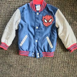 Spiderman Varsity Bomber Jacket Boys